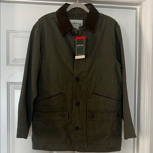 NEW WITH TAGS Orvis Men's Olive Green Barn Jacket